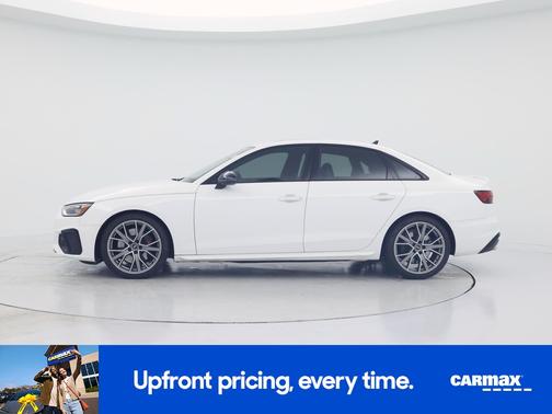 White 2022 Audi S4 Premium Plus