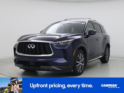 Blue 2023 INFINITI QX60 Sensory