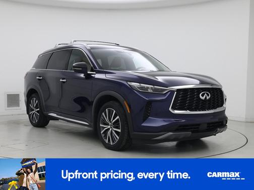 Blue 2023 INFINITI QX60 Sensory