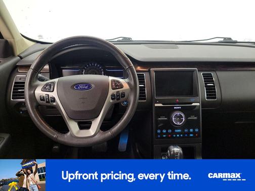 Burgundy 2018 Ford Flex Limited