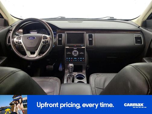 Burgundy 2018 Ford Flex Limited