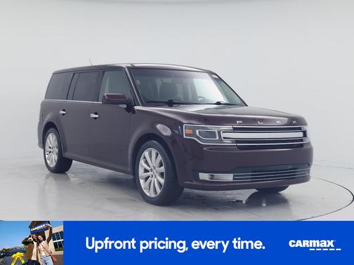 Burgundy 2018 Ford Flex Limited