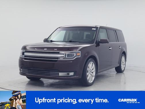 Burgundy 2018 Ford Flex Limited