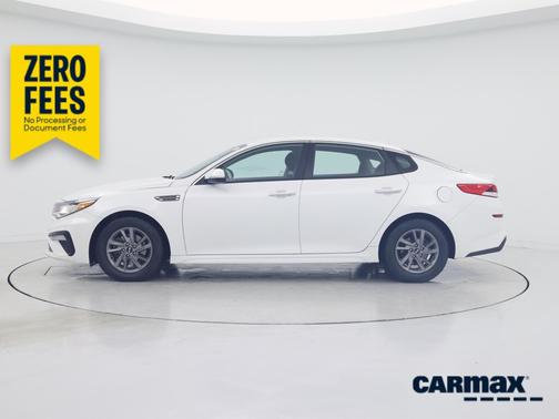 White 2020 Kia Optima LX