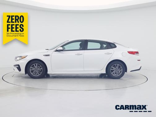White 2020 Kia Optima LX