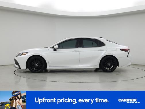 White 2021 Toyota Camry XSE