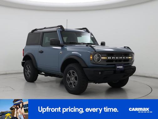Blue 2022 Ford Bronco Big Bend