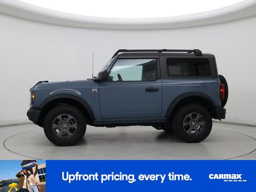 Blue 2022 Ford Bronco Big Bend