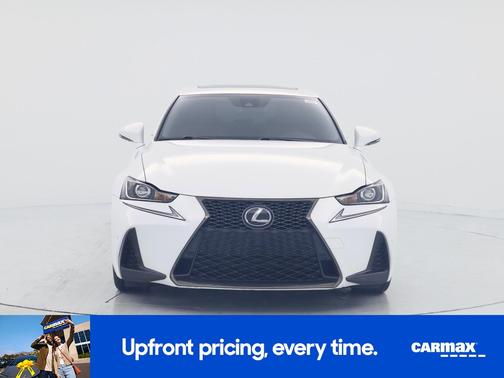 White 2019 Lexus IS 300 F-Sport