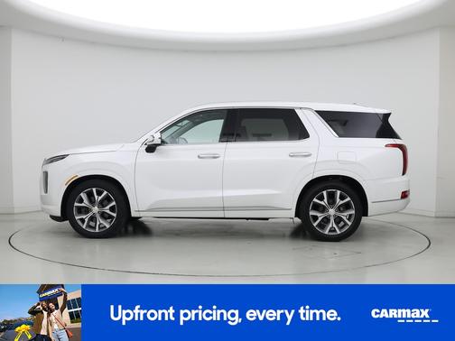 White 2021 Hyundai PALISADE Limited