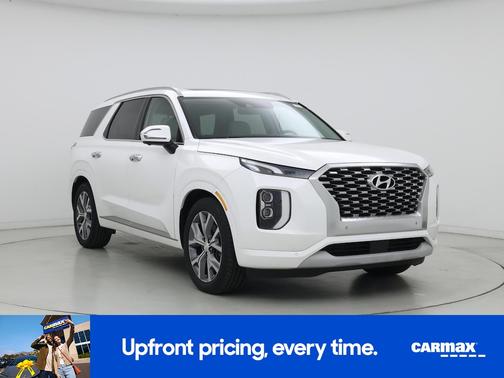 White 2021 Hyundai PALISADE Limited
