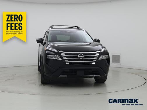 Black 2025 Nissan Rogue Platinum