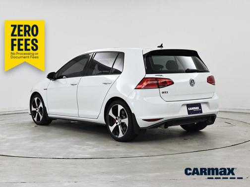 White 2017 Volkswagen Golf GTI Autobahn