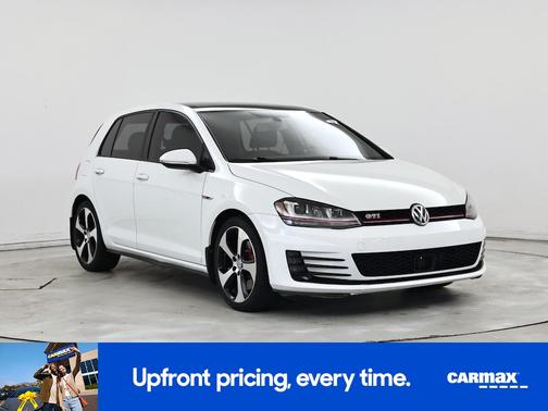 White 2017 Volkswagen Golf GTI Autobahn