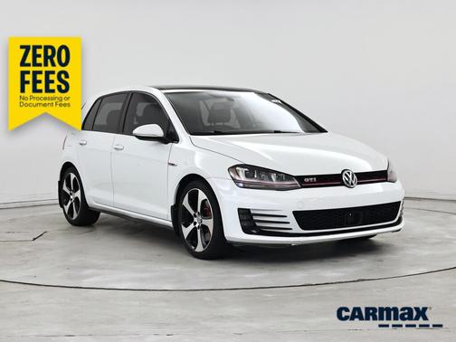 White 2017 Volkswagen Golf GTI Autobahn