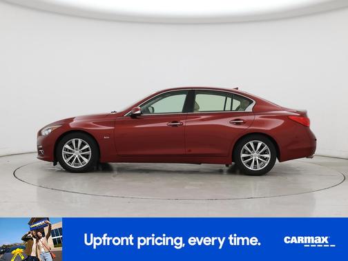 Red 2016 INFINITI Q50 Premium