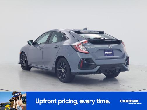 Blue 2020 Honda Civic Sport