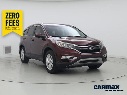 Burgundy 2016 Honda CR-V EX-L
