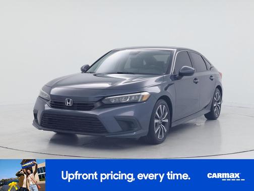 Gray 2022 Honda Civic EX