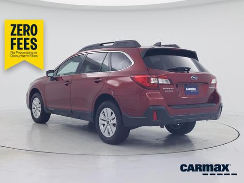 Red 2019 Subaru Outback 2.5I Premium
