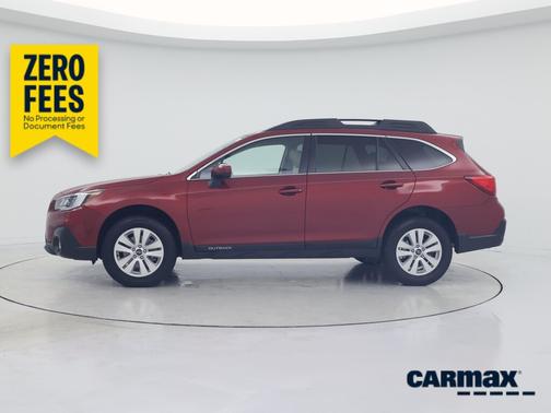 Red 2019 Subaru Outback 2.5I Premium