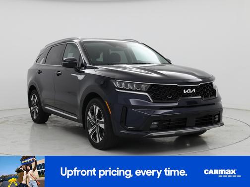 Blue 2023 Kia Sorento Hybrid EX