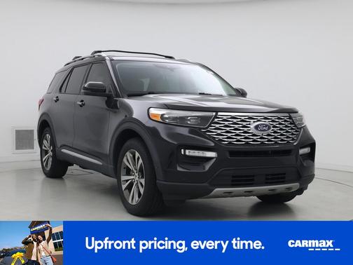 Black 2020 Ford Explorer Platinum