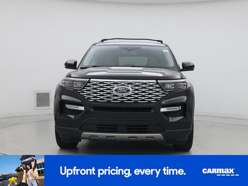 Black 2020 Ford Explorer Platinum