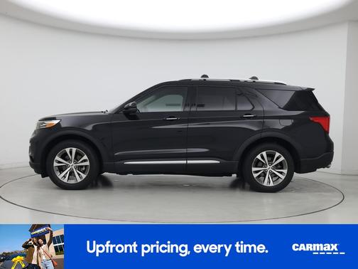 Black 2020 Ford Explorer Platinum