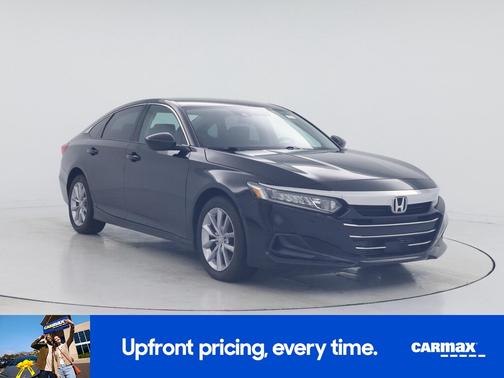 Black 2021 Honda Accord LX
