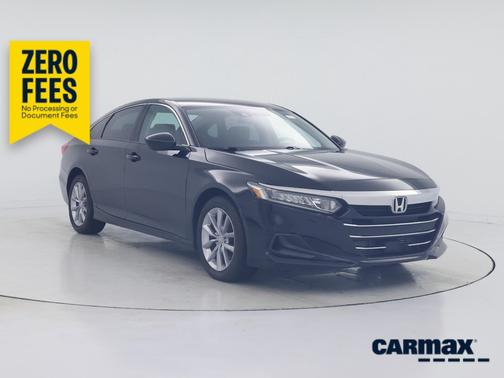 Black 2021 Honda Accord LX