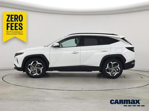 White 2022 Hyundai TUCSON Limited