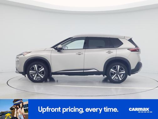 Gold 2022 Nissan Rogue Platinum