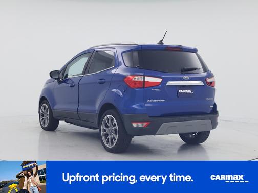 Blue 2020 Ford EcoSport Titanium