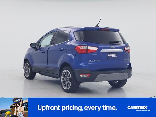Blue 2020 Ford EcoSport Titanium