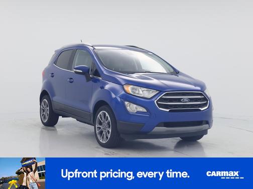 Blue 2020 Ford EcoSport Titanium