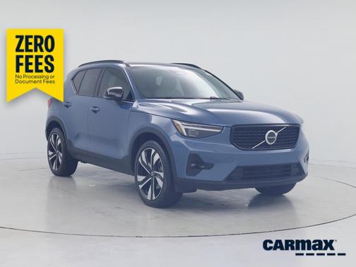 Blue 2025 Volvo XC40 B5 Plus Dark Theme