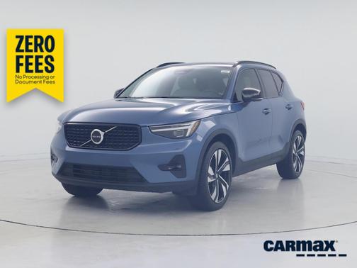 Blue 2025 Volvo XC40 B5 Plus Dark Theme