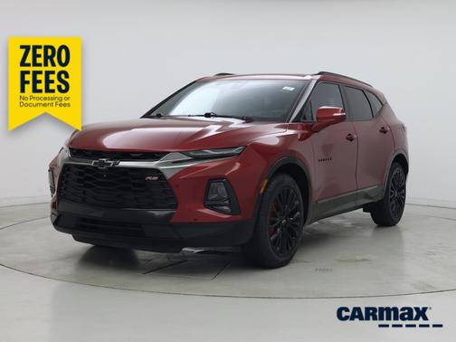 Red 2020 Chevrolet Blazer RS