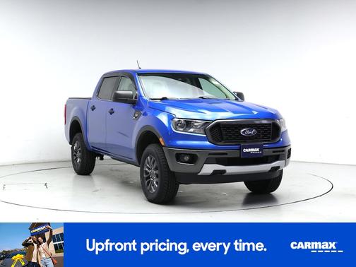 Blue 2021 Ford Ranger XLT