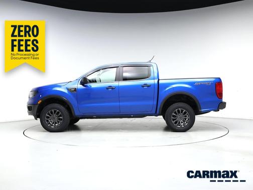 Blue 2021 Ford Ranger XLT