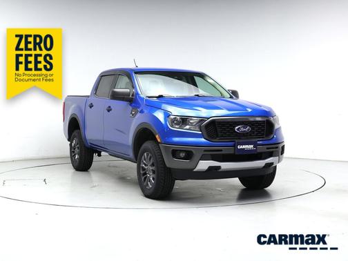 Blue 2021 Ford Ranger XLT