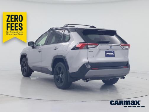 Silver 2021 Toyota RAV4 Hybrid XSE