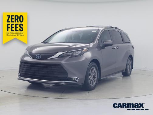 Gray 2024 Toyota Sienna XLE
