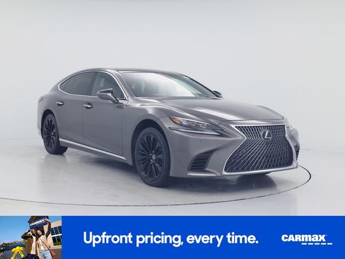 Gray 2019 Lexus LS 500 F-Sport