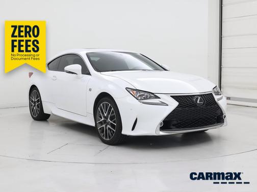 White 2017 Lexus RC 350 F-Sport