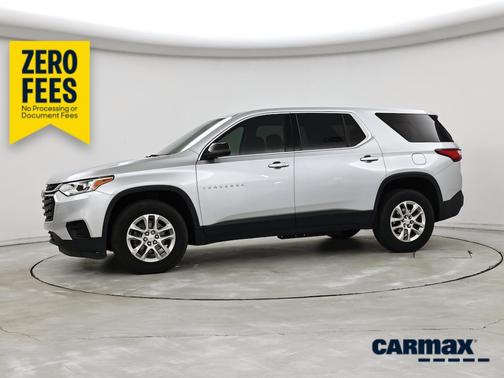 Silver 2021 Chevrolet Traverse LS