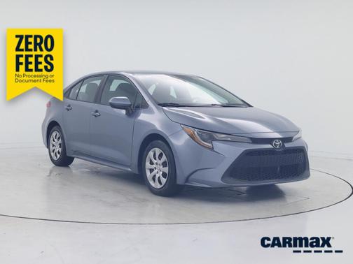 Blue 2021 Toyota Corolla LE