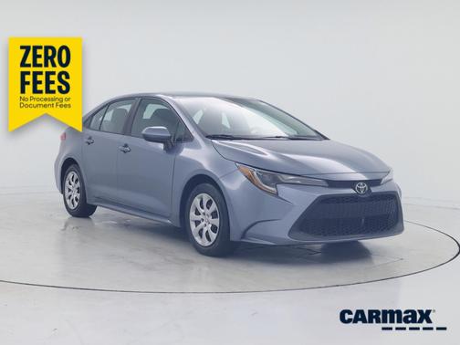Blue 2021 Toyota Corolla LE