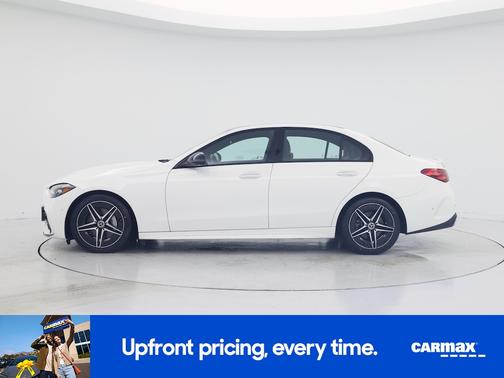 White 2023 Mercedes-Benz C-Class